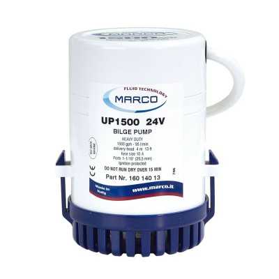 Marco UP1500 Elettropompa ad immersione 24V 5A Portata 95l/min MC16014013-10%