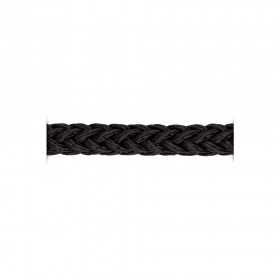 Armare Round Line 12 strand braid in Black Polyester Ø40mm 100m Roll