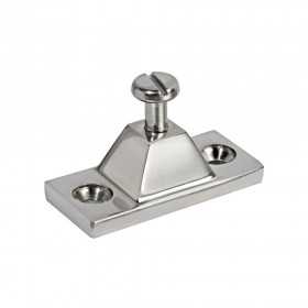 Stainless steel Bulkhead mount support AISI316 49x22x5mm N120412028005 Stainless steel Bulkhead mount support AISI316 49x22x5mm N120412028005