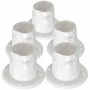 Cuffia passacavi PVC bianca Ø esterno 105mm CF 5pz OS0340700-40%