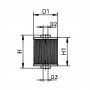Diesel filter - CG39 N82051723056