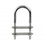 Cavallotto ad U inox 155mm filettato Ø12xh92mm Interasse 66mm N61842700266-40%