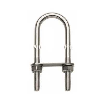 Cavallotto ad U inox 100mm Filettato Ø8xh60mm Interasse 35mm N61842700272-5%