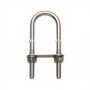 Cavallotto ad U inox 100mm Filettato Ø8xh60mm Interasse 35mm N61842700272-5%
