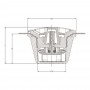 BRAVO VA 2005 inflation valve for inflatble boats 62xh47mm MT2915605