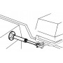 Ultraflex S40SS Flangia snodata con tubo inox per timoneria meccanica UT41552Z-18%