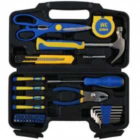 Kinzo Set di utensili 39 pezzi in custodia di plastica per uso domestico N63044600019-0%