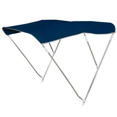 Navy Blue High Folding 3 Bow Bimini 150/160xh140cm D180cm OS4690950