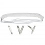 Bimini Depth white 4-arc sunshade 190/200xh140cm D250cm OS4691804