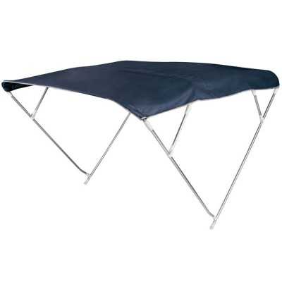 Capottina parasole blu navy Bimini Depth 4 archi 190/200xh140cm P250cm OS4691814-18%