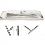 Tendalino TESSILMARE Shade Master Bianco 3 Archi Inox 240/250xh220cm P180cm OS4691506-28%