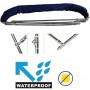 Shade Master Inox Depth 4-Arch Navy Blue Bimini 200/210x255xh140cm OS4691511