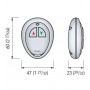 Quick RRC P02+ 869MHz Anchor pocket radio transmitter 2-channel QP02