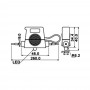 Watertight fuse holder with warning LED light max 30A N50124227059