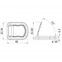 Fermaporte magnetico a scomparsa AISI316 h4-10mm OS3815580-0%