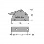 Stopper Antal Cam 611 Cima Ø6-11mm Triplo MT3703030-20%