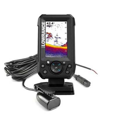 Lowrance 000-16110-001 EAGLE-4x SONAR with Bullet Skimmer Transducer NV16110001