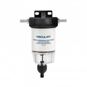 Fuel filter with water/fuel separator 200-406l/h 190x85x68mm OS1766133 Fuel filter with water/fuel separator 200-406l/h 190x85x68mm OS1766133