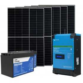 24V 2kW Photovoltaic Kit with 3kVa Inverter 2560Wh LiFePO4 Battery 24V 2kW Photovoltaic Kit with 3kVa Inverter 2560Wh LiFePO4 Battery