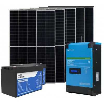 Kit Barca Camper 24V 2kW con Inverter 3kVA Batteria LiFePO4 2560Wh N151030200340