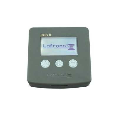 Lofrans IRIS II Panel Chain Counter 3-button 12-24V Grey LZ600017