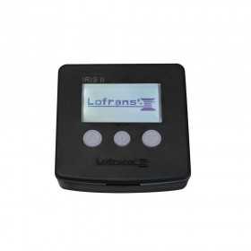 Lofrans IRIS II Panel Chain Counter 3-button 12-24V Black LZ600117 Lofrans IRIS II Panel Chain Counter 3-button 12-24V Black LZ600117