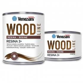 Veneziani WOOD Resina 3+ 7W6.721 A+B 1.5L .000 Protettivo per legno YM473COL512-31.69%