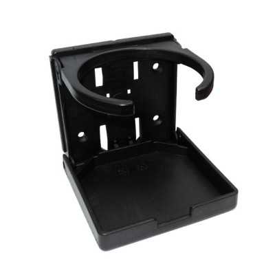 Portabicchieri e lattine a ribalta in plastica nera 103x99mm N40417405692-5%