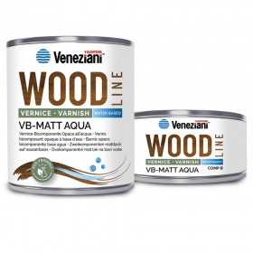 Veneziani WOOD VB-MATT AQUA 7W6.324 1L TC water-based Matt Varnish YM473COL526 Veneziani WOOD VB-MATT AQUA 7W6.324 1L TC water-based Matt Varnish YM473COL526