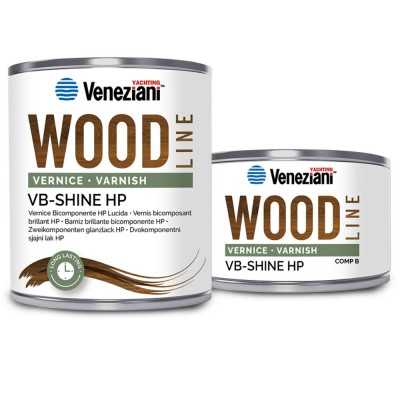 Veneziani WOOD VB-SHINE HP 7W6.325 1.5L Two-component Gloss Varnish YM473COL506
