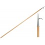 Mezzo marinaio fisso in legno 210/30 con gancio in Inox MT0700621-10%
