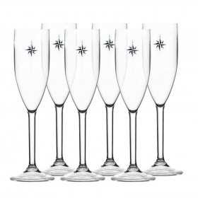 Marine Business Set 6pcs Champagne Glass 5,2xH14cm MT5801239 Marine Business Set 6pcs Champagne Glass 5,2xH14cm MT5801239