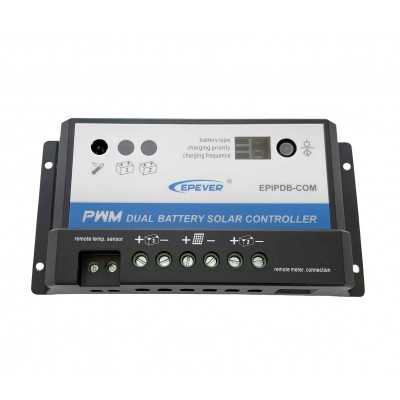 Regolatore di Carica PWM 12/24V 10A Doppia Batteria Camper Barca Baita N52830550075-0%