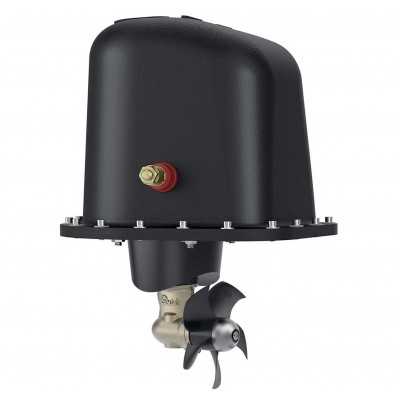 Quick BTQ 125-30C Elica di Manovra DC Singola Poppa con Carter 12V 1500W 30kgf-25%