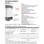 Quick Caricabatterie SBC NRG+ pannello remoto - Medium 950 FR 40A 24V 3 Uscite 243x479x116mm QSBC950NRG-46%