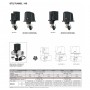 Quick BTQ 140-40C Elica di Manovra DC Singola Poppa con Carter 12V 2200W 40kgf