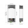 Quick SBC 700 NRG+FR+Pannello Caricabatterie Medium 60A 12V 3 Uscite con pannello remoto incluso-45%