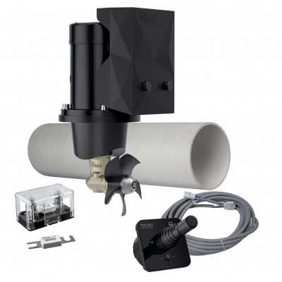 Quick KBTQ 125-40 K2 Kit elica di manovra 12V 2200W 40Kgf Comando a Joystick TNL750mm-35%