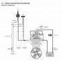 Quick BTQ 185-55 24V Elica di Manovra DC Singola Prua/Poppa 3000W 55kgf-25%