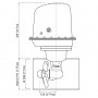 Quick BTQ 185-55 24V Elica di Manovra DC Singola Prua/Poppa 3000W 55kgf-25%
