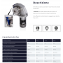 Italwinch Obi 700W 12V Anchor Windlass without Drum for 6mm Chain