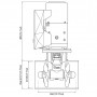 Quick BTQ 185-105 DP 12V Elica di Manovra DC Doppia Prua/Poppa 6300W 105kgf