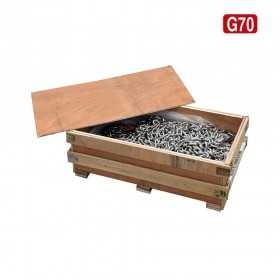DIN766 Grade 70 OSC-G7 Calibrated chain galvanized 8mm 100m OS0137008-100