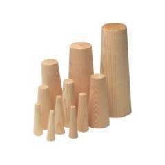 2 Emergency Wooden Leak Stop Cones 12-45mm for Leak Sealing N91556205699
