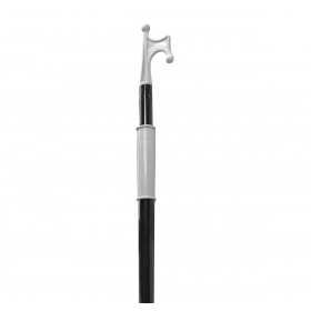 EASY COLOR Black Telescopic boat hook 115/210cm Ø25/30mm N30610611729