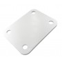Rectangular underplates for moulded pulpit sockets White - D.63,8x49 N60840507008