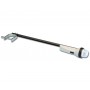 White 360° light on 66cm black pole with clamp TRL2014260