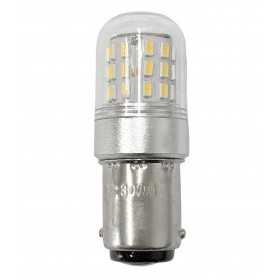 Lampadina LED 10-30V BA15D 3W Luce Bianca Calda 3000K N50227502218-10%