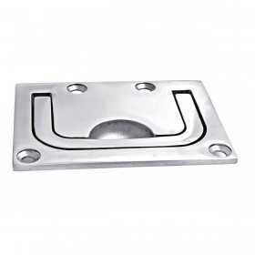 Polished stainless steel handle 55x77mm N61441700585