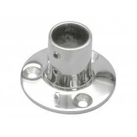 Stainless steel round base at 90° 25mm N60840528029